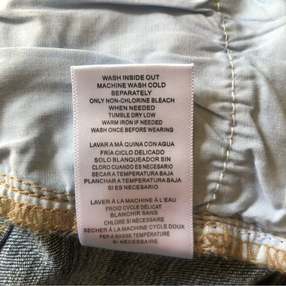 Hint of Blu Brilliant NWT Women’s Sustainable High Rise Ankle Skinny Jeans 28 - Picture 13 of 15